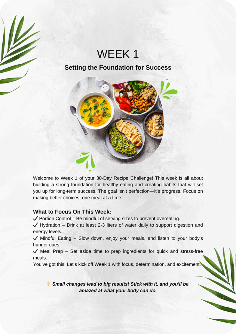 Week one foundation page