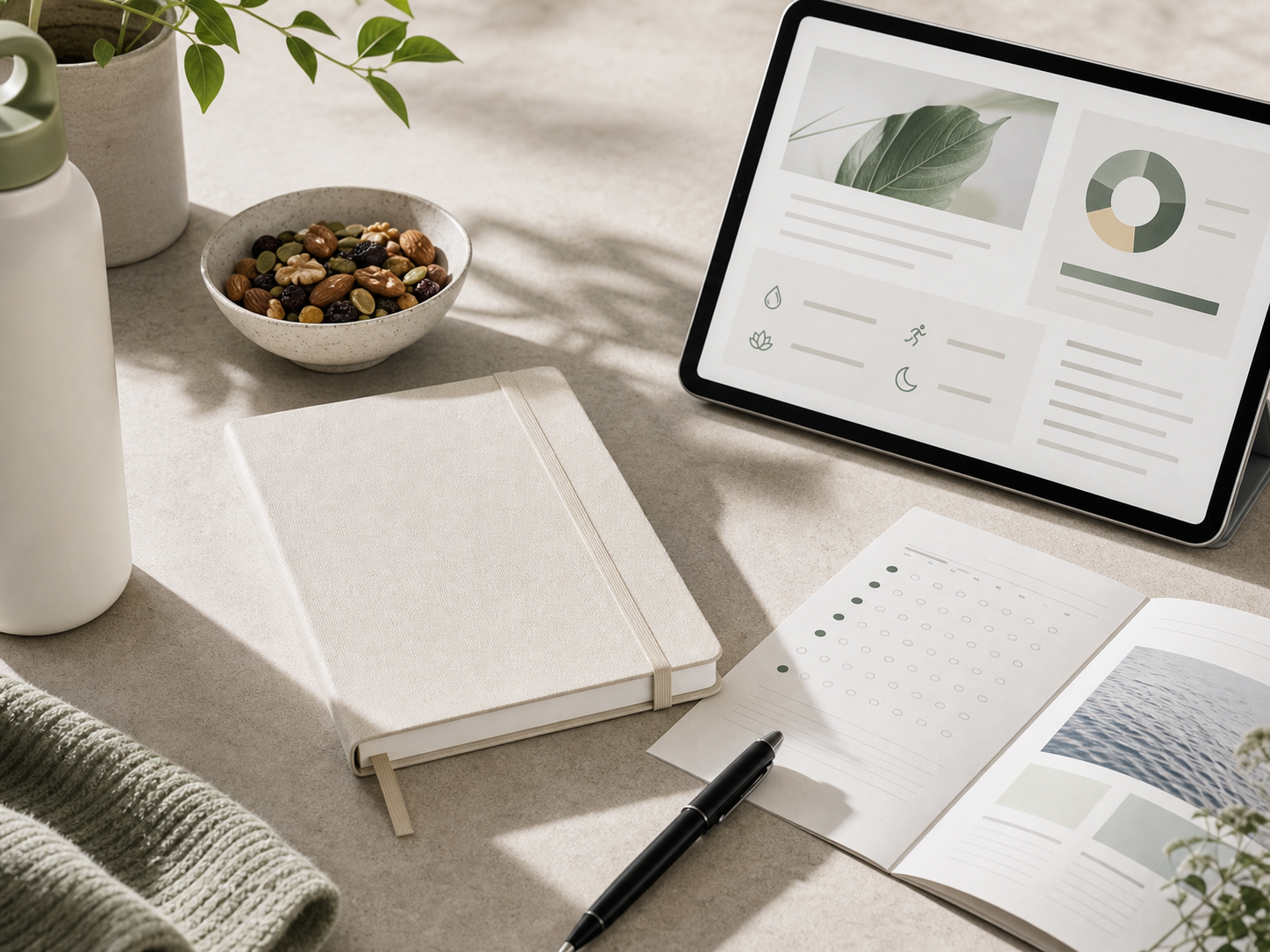 Wellness guides and practical behavior change resources